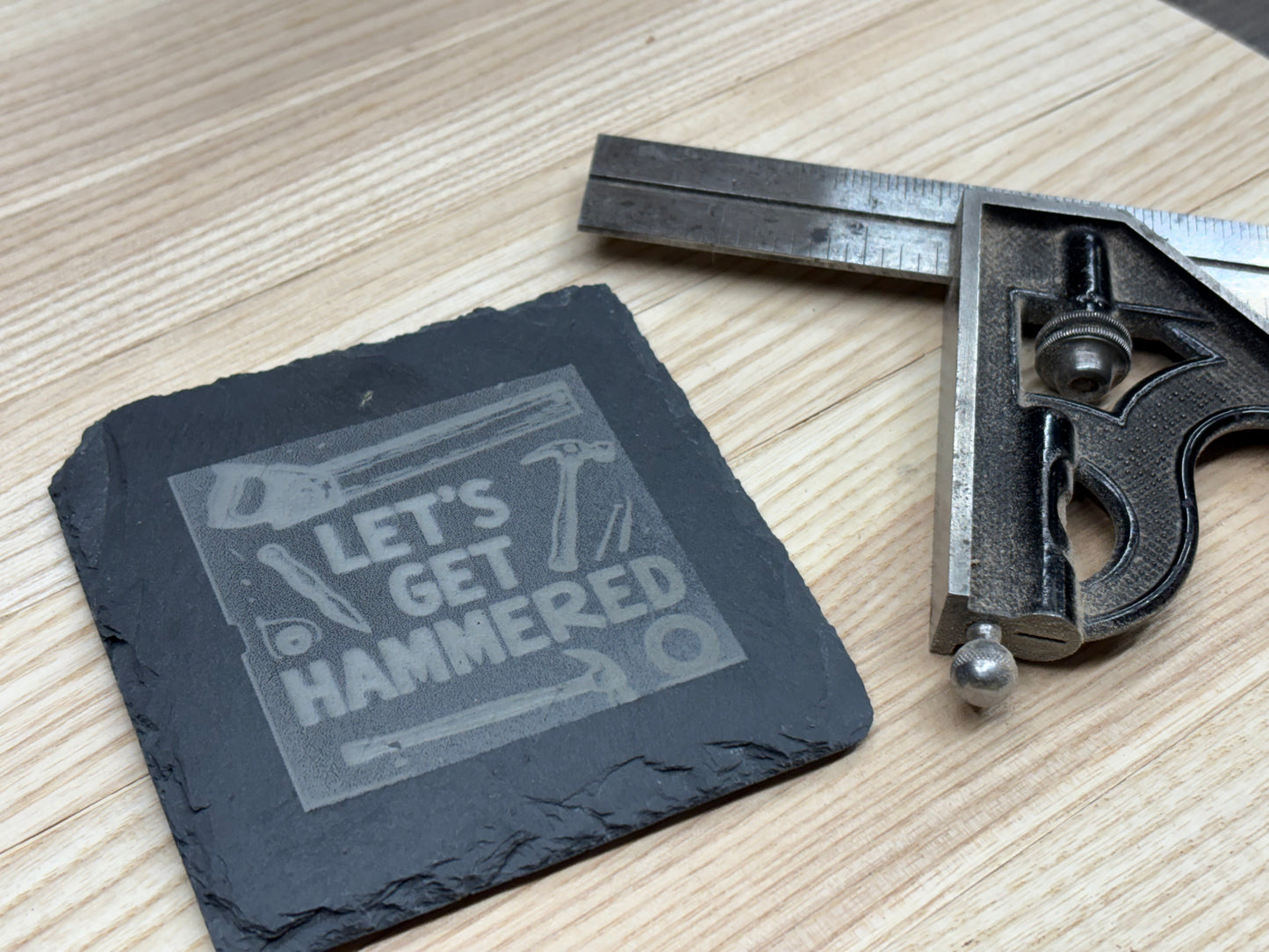 Slate Coaster for Woodworker