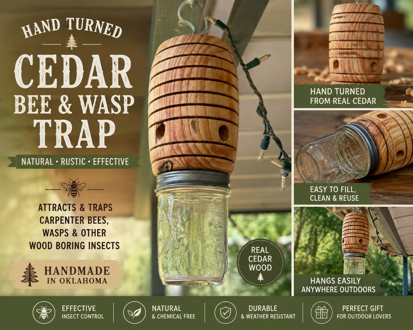 Wasp & Carpenter Bee Trap