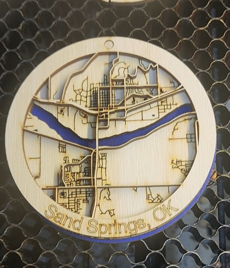 Sand Springs Ornament 2024