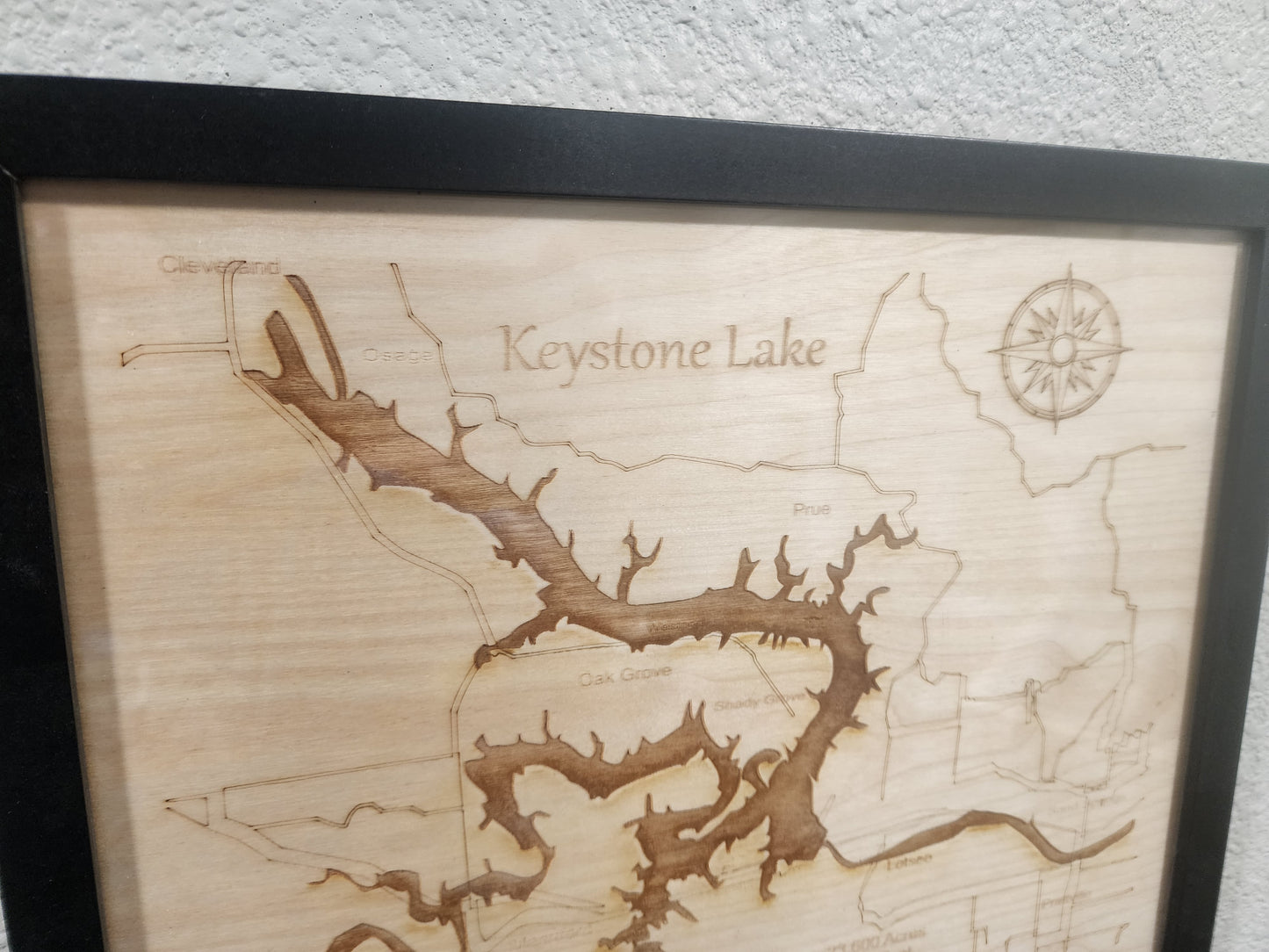 Keystone Lake Map