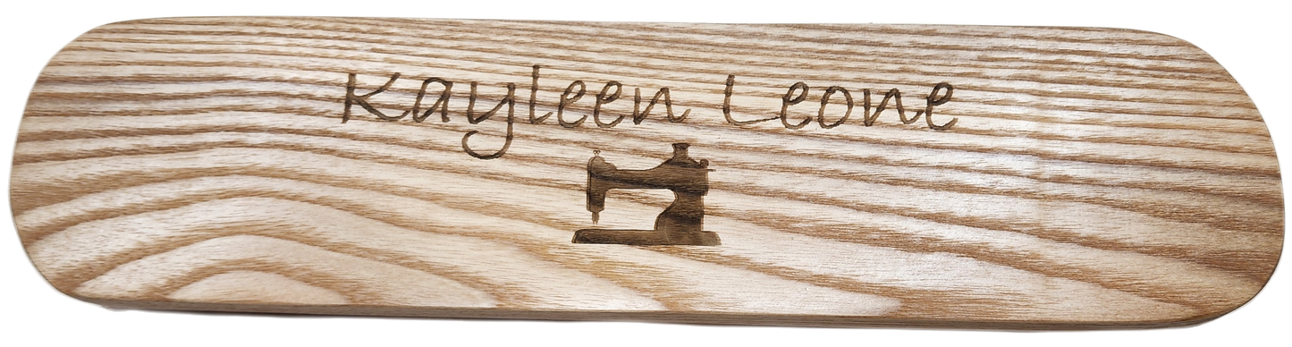 Handmade Hardwood Tailors\Quilters Clapper, Wood Quilters Gifts, personalized quilting clapper, clapper, clapper for quilting